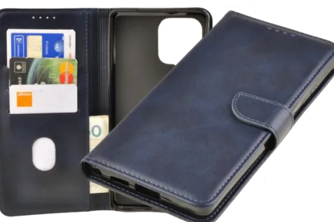 Etui portfel Wallet do Samsung Galaxy S25 Ultra granatowy