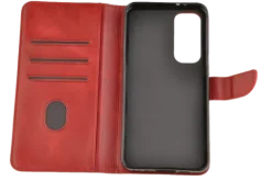Etui portfel Wallet do Samsung Galaxy S24 FE czerwony