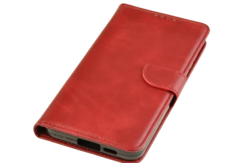 Etui portfel Wallet do Samsung Galaxy S24 FE czerwony