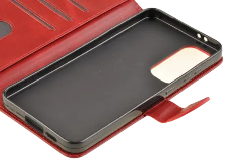 Etui portfel Wallet do Samsung Galaxy S24 FE czerwony