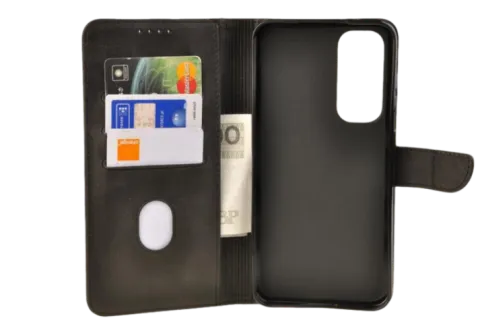 Etui portfel Wallet do Samsung Galaxy S24 FE czarny
