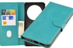Etui portfel Wallet do Xiaomi Redmi 14C zielony