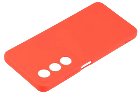 Etui silikonowe Tint do Oppo A80 5G czerwony