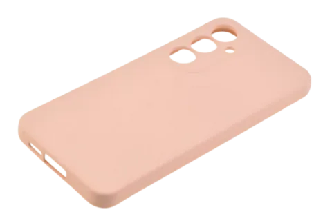 Etui silikonowe Tint do Samsung Galaxy S24 Fe różowy