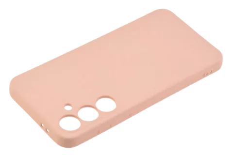 Etui silikonowe Tint do Samsung Galaxy S24 Fe różowy