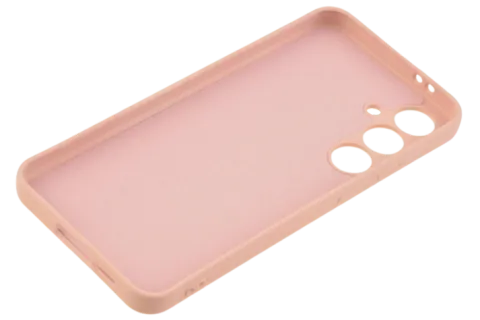 Etui silikonowe Tint do Samsung Galaxy S24 Fe różowy