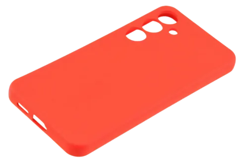 Etui silikonowe Tint do Samsung Galaxy S25 czerwony