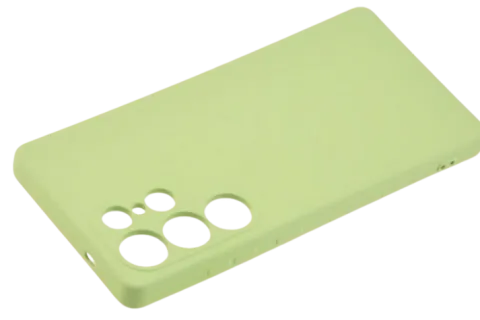 Etui silikonowe Tint do Samsung Galaxy S25 Ultra zielony