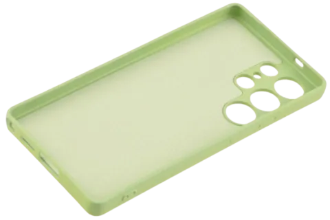 Etui silikonowe Tint do Samsung Galaxy S25 Ultra zielony