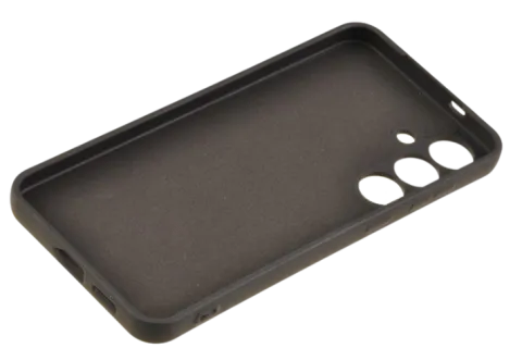 Etui silikonowe Tint do Samsung Galaxy S25 czarny