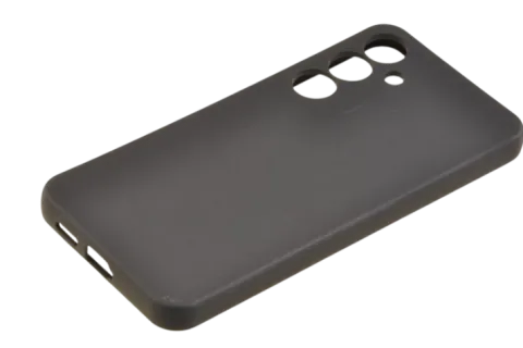 Etui silikonowe Tint do Samsung Galaxy S25 czarny