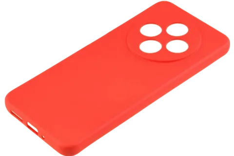 Etui silikonowe Tint do Xiaomi Redmi 14C czerwony