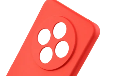 Etui silikonowe Tint do Xiaomi Redmi 14C czerwony