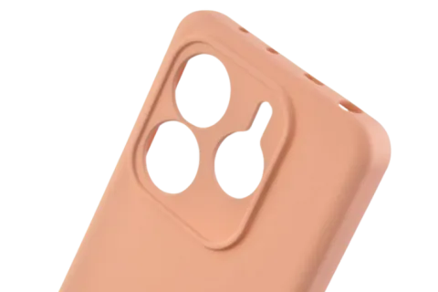 Etui silikonowe Tint do Xiaomi Redmi Note 14 5G różowy