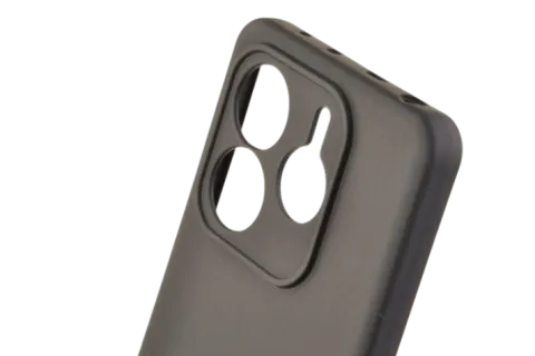 Etui silikonowe Tint do Xiaomi Redmi Note 14 5G czarny