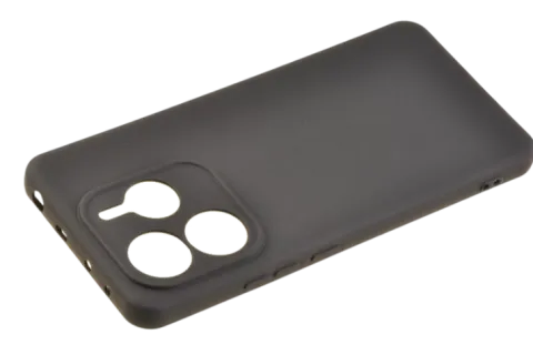 Etui silikonowe Tint do Xiaomi Redmi Note 14 5G czarny