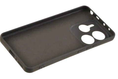Etui silikonowe Tint do Xiaomi Redmi Note 14 5G czarny