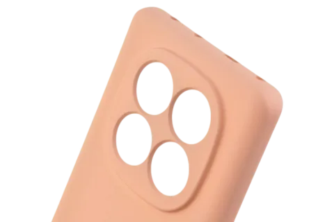 Etui silikonowe Tint do Xiaomi Redmi Note 14 Pro 5G różowy