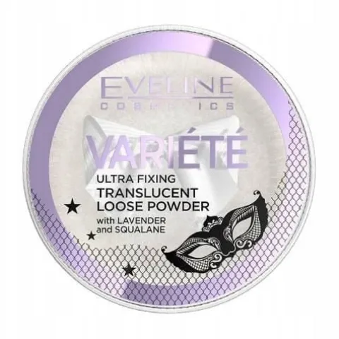 EVELINE Variete Fixing Translucent Loose Powder Puder transparentny, 5g