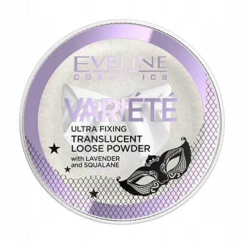 EVELINE Variete Fixing Translucent Loose Powder Puder transparentny, 5g