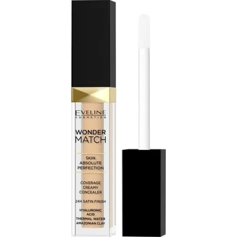 Eveline Wonder Match Korektor kryjący w płynie nr 10 Light Vanilla 7ml