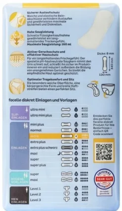 FACELLE DISKRET WKŁADKI HIGIENICZNE EXTRA 12 SZT