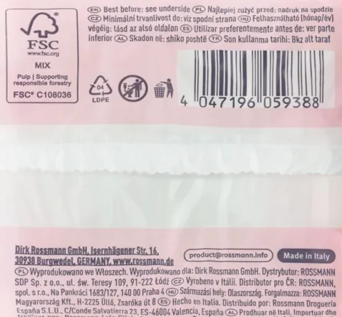 FACELLE PODPASKI HIGIENICZNE ZE SKRZYDEŁKAMI RUMIANKOWE ULTRA NORMAL 16 SZT