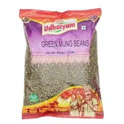 Fasola zielona niełuskana Green Mung Bean Udhaiyam 500g