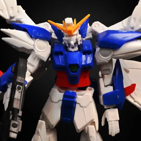 Figurka Mobile Suit Wing Zero | 15 cm | Żywica | Gundam
