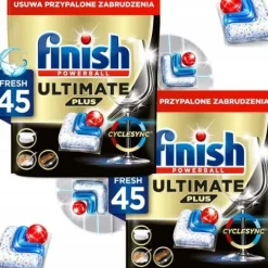 FINISH Kapsułki Ultimate Plus 45 Fresh - 2 szt.