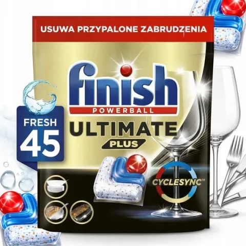 FINISH Kapsułki Ultimate Plus 45 Fresh - 2 szt.