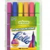 FLAMASTRY PISAKI Z KOŃCÓWKĄ PĘDZELKOWĄ CRICCO11+1