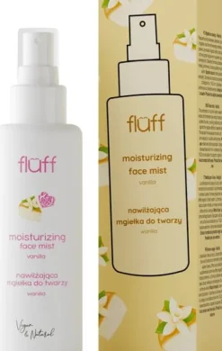 FLUFF MGIEŁKA DO TWARZY NAWILŻAJĄCA WANILIA 100 ML