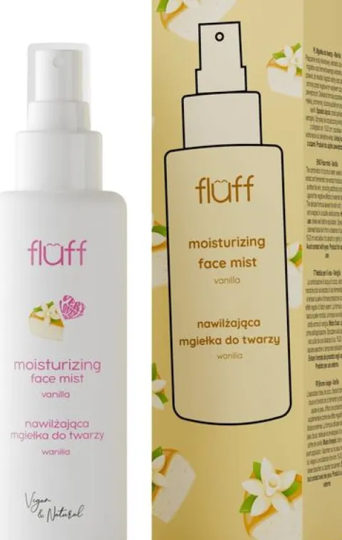 FLUFF MGIEŁKA DO TWARZY NAWILŻAJĄCA WANILIA 100 ML