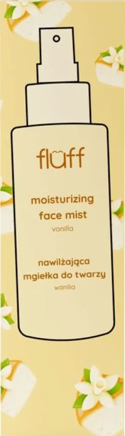 FLUFF MGIEŁKA DO TWARZY NAWILŻAJĄCA WANILIA 100 ML