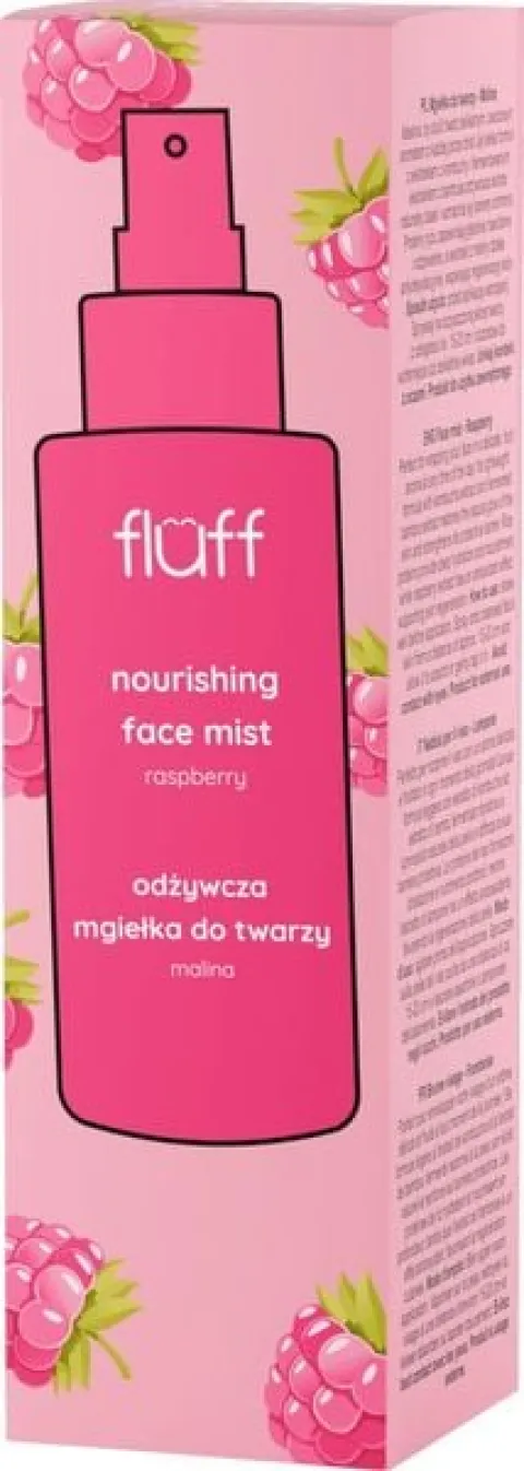 FLUFF MGIEŁKA DO TWARZY ODŻYWCZA MALINA 150 ML