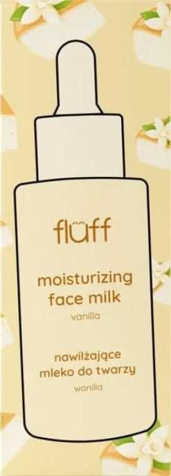 FLUFF MLEKO DO TWARZY NAWILŻAJĄCE WANILIA 40 ML