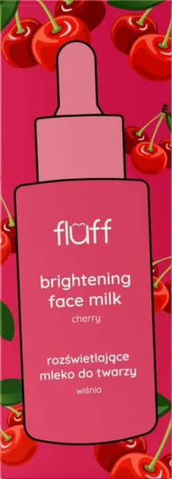 FLUFF MLEKO DO TWARZY ROZŚWIETLAJĄCE WIŚNIA 40 ML