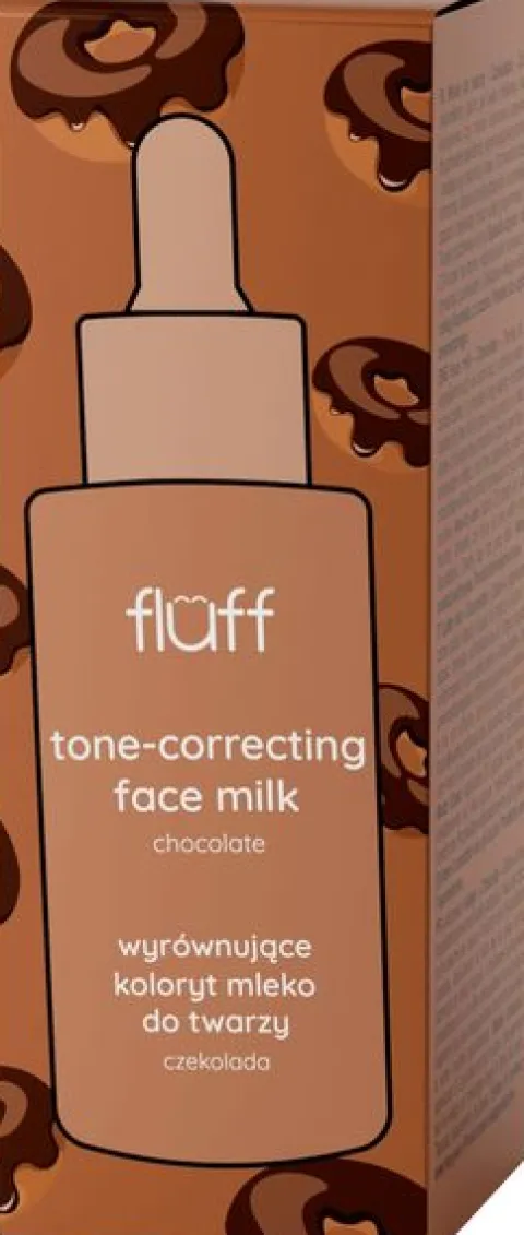 FLUFF MLEKO DO TWARZY WYRÓWNUJĄCE KOLORYT CZEKOLADA 40 ML
