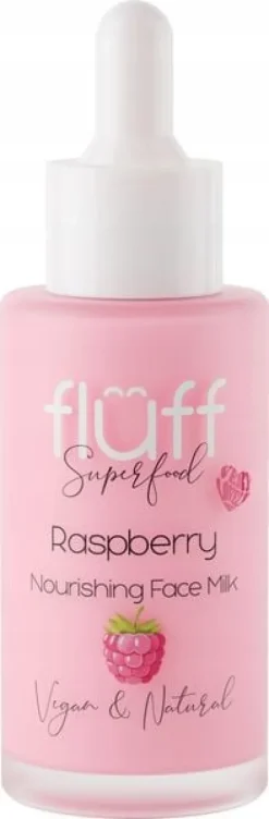FLUFF SUPERFOOD MLEKO DO TWARZY ODŻYWCZE MALINA 40 ML