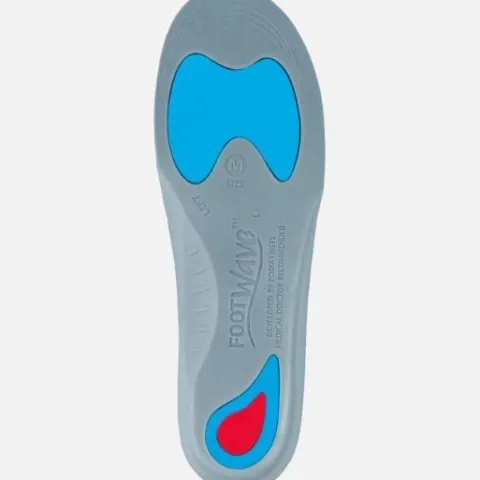 FOOTWAVE Wkładki premium PŁASKOSTOPIE PODŁ/POPRZ rozmiar 44-45 DOROSŁY