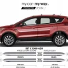 Ford Escape 13-19 - Listwy CHROM Drzwi Ochronne