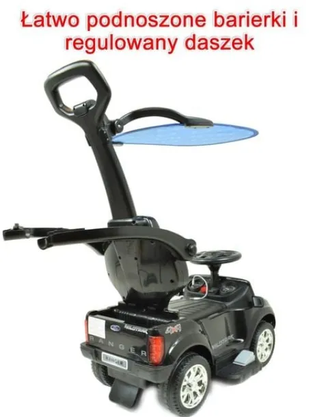 FORD RANGER JEŻDZIK, PCHACZ, KARMIDEŁKO,POJAZD NA AKUMULATOR, MIĘKKIE SIEDZENIE/DKP01