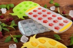 Foremka elastyczna FRUITS ANANAS do kostek lodu na 12 kostek lodu ananas żółty
