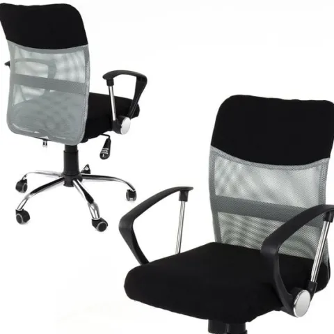 Fotel biurowy 2502 (Czarny)