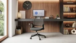 Fotel Biurowy Materiałowy Krzesło biurowe Obrotowe Regulowany Sense7 Sopty