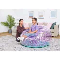 Fotel dmuchany z brokatem Bestway 75115