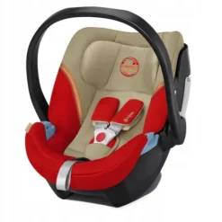 Fotelik dla dziecka Cybex 0-13 kg złoty, czerwony
