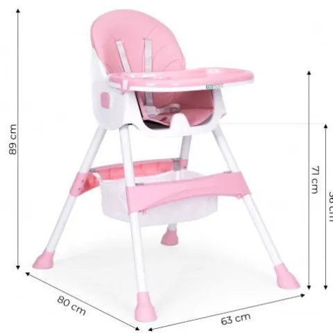 FOTELIK ECOTOYS 5-PUNKTOWE PASY 20KG DLA DZIECI 6-36 MIESIĘCY