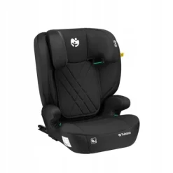 Fotelik Samochodowy 15-36Kg Isofix Tulano I-Size Czarny Poddupnik 100-150Cm